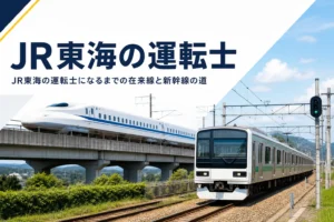 JR東海の在来線と新幹線の運転士になるまでの流れを解説する記事のアイキャッチ